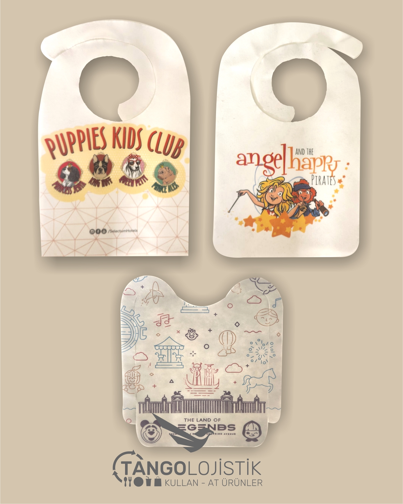 Bebek Mama Önlüğü Özel Baskılı - Görsel 2