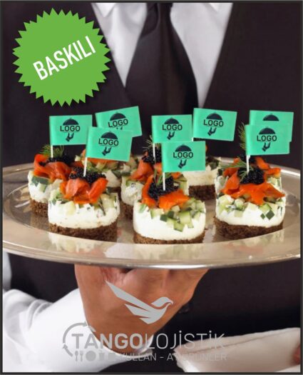 Bayraklı Kürdan - Baskılı