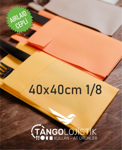 Airlaid Cepli Peçete 40×40 1/8