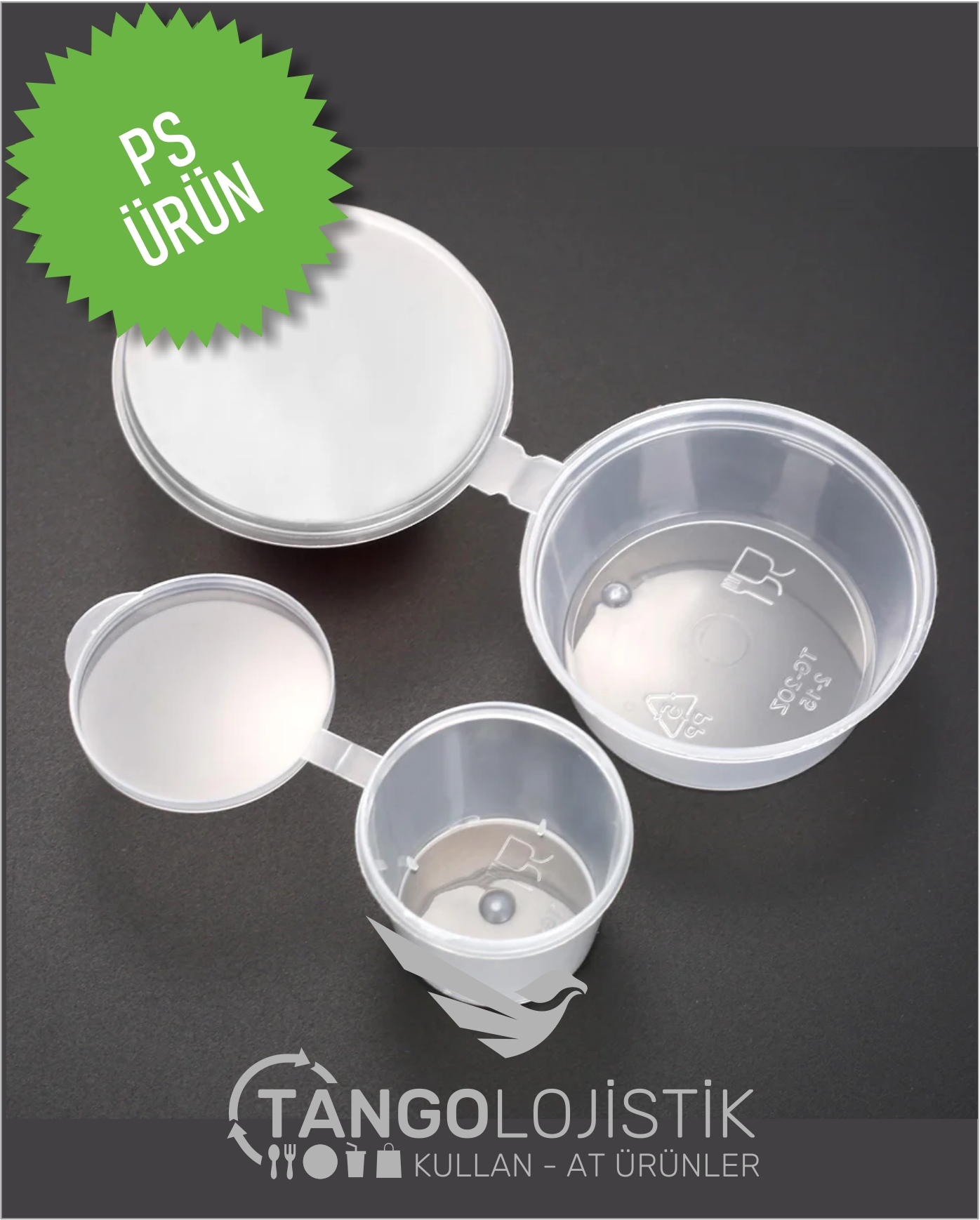 KAPAKLI SOS KABI 30 VE 60 MLPP ŞEFFAF