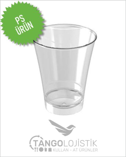 TULİP BARDAK 240 ML PS ŞEFFAF