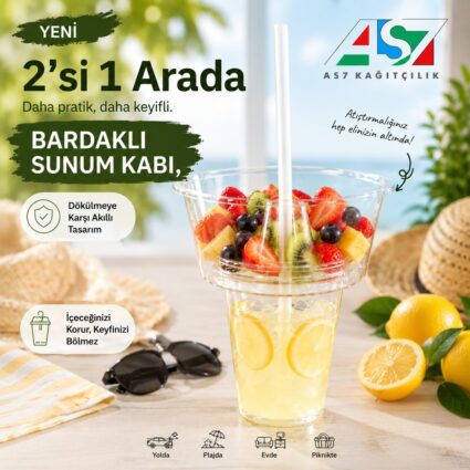 Bardaklı Sunum Kabı