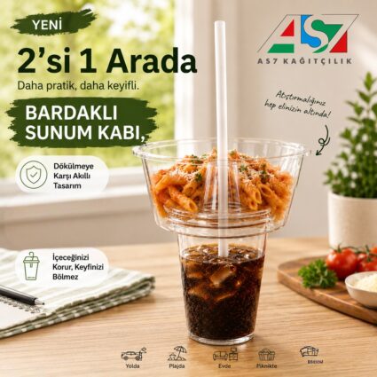 Bardaklı Sunum Kabı